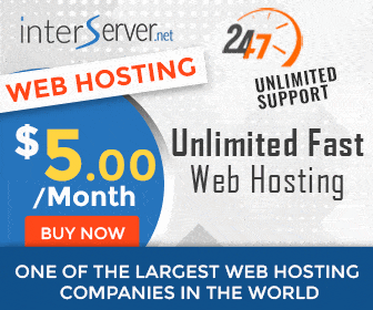 InterServer Web Hosting and VPS - $5/Month, 24/7 Unlimited Support