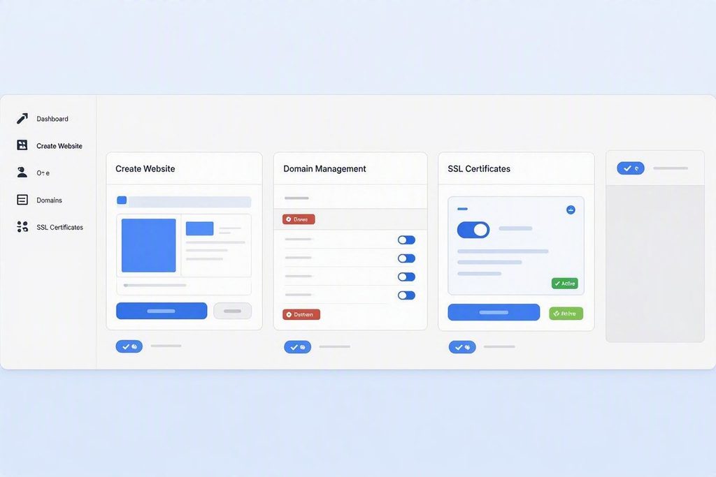 Bluehost for WordPress: The Complete Guide 4 Walkthrough interface of a WordPress deployment dashboard, illustrating database setup fields and configuration options.