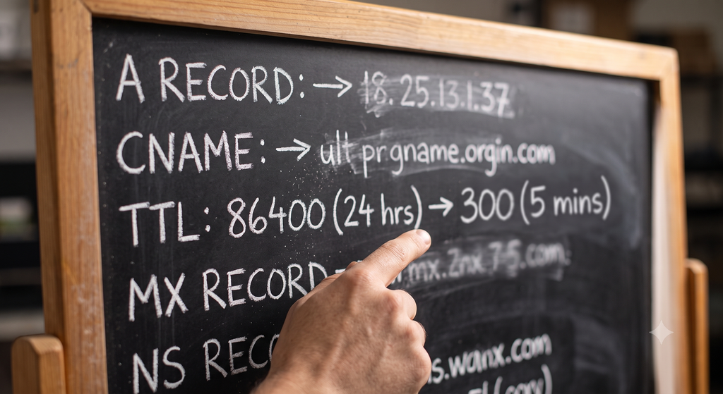 WordPress Hosting Migration: The Complete Guide 4 dns-ttl-zero-downtime-migration-guide