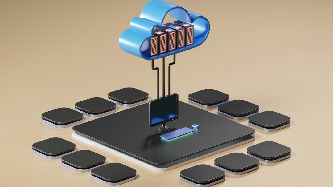Diagram showing cloud hosting architecture layer compared to traditional managed hosting